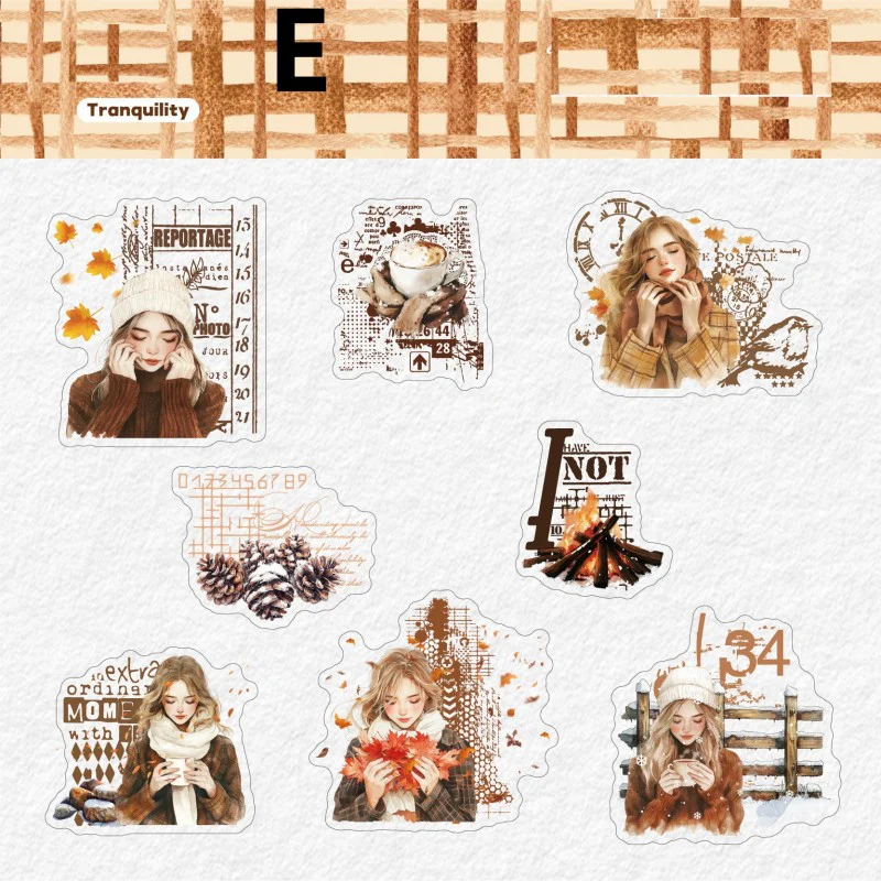 Warm in Winter Sticker 16pcs - Image 11