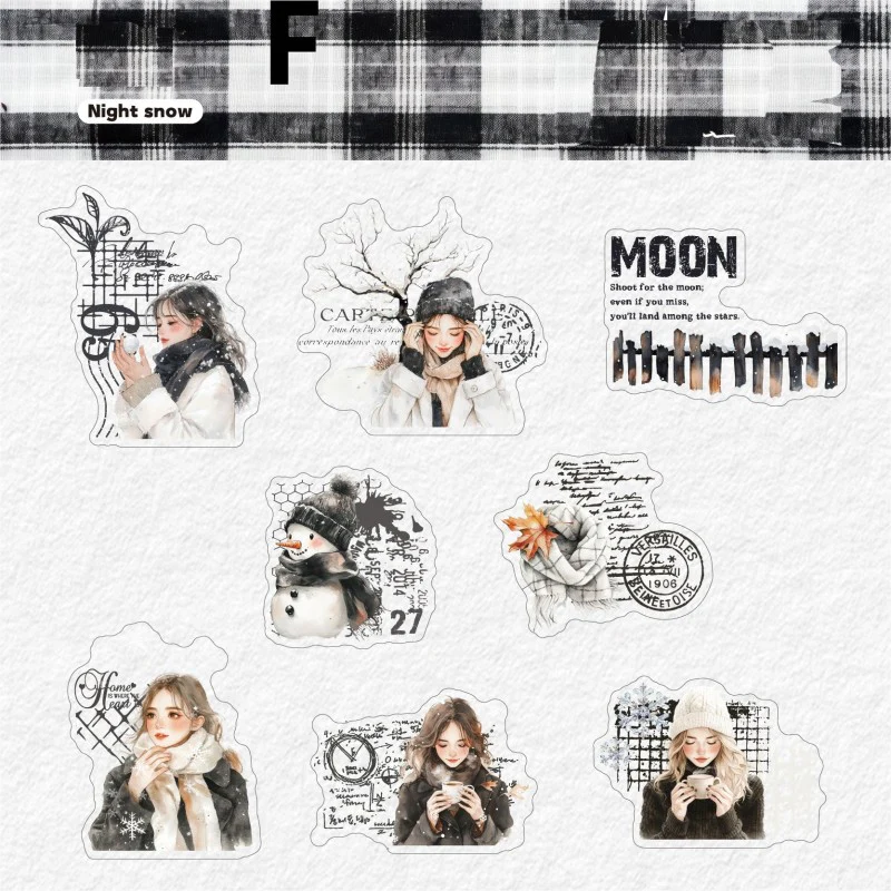 Warm in Winter Sticker 16pcs - Image 12