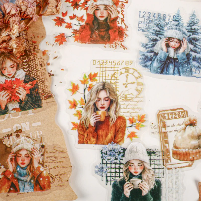 Warm in Winter Sticker 16pcs - Image 3