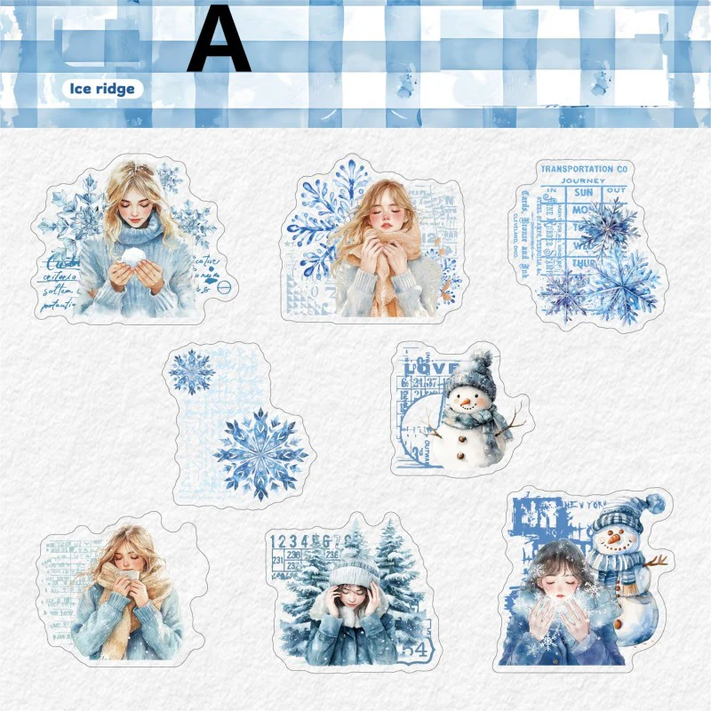 Warm in Winter Sticker 16pcs - Image 7