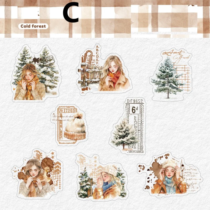 Warm in Winter Sticker 16pcs - Image 9