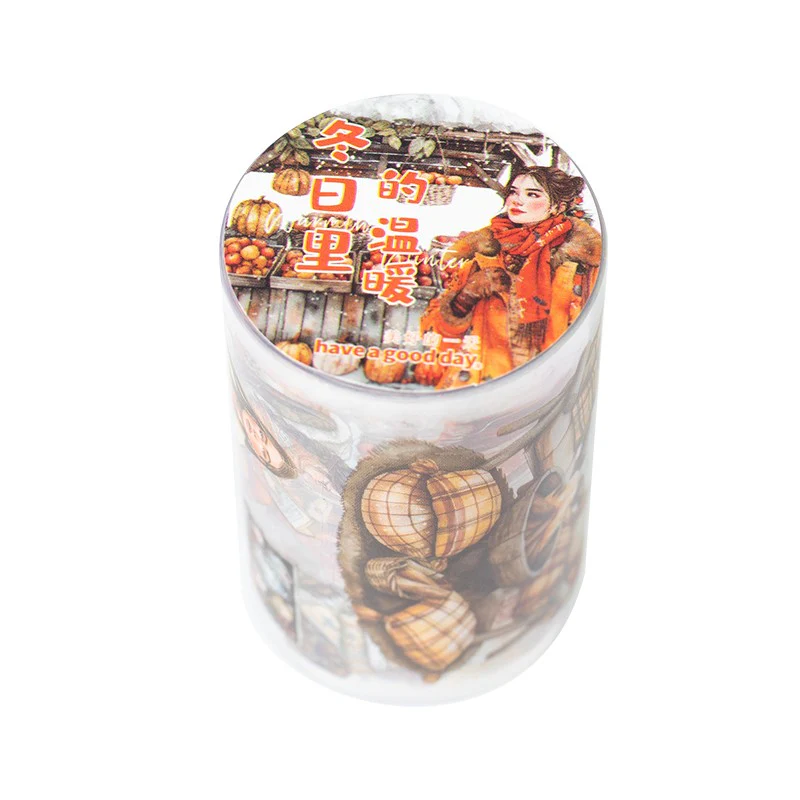 Warm Winter Series Die-Cut PET Washi Tape - Image 6