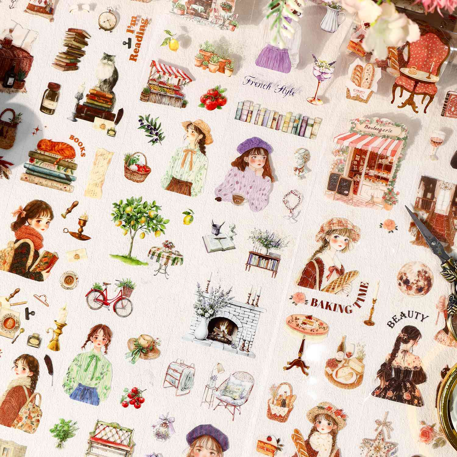 Whisper of a Girl Series Girl-Themed PET Tape - Image 3