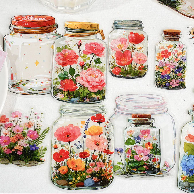 World In A Bottle Sticker 15pcs - Image 6